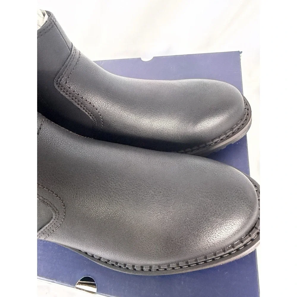 Dockers Mens Size 7 Truman Stain Defender Rugged Boot Black 90-38884